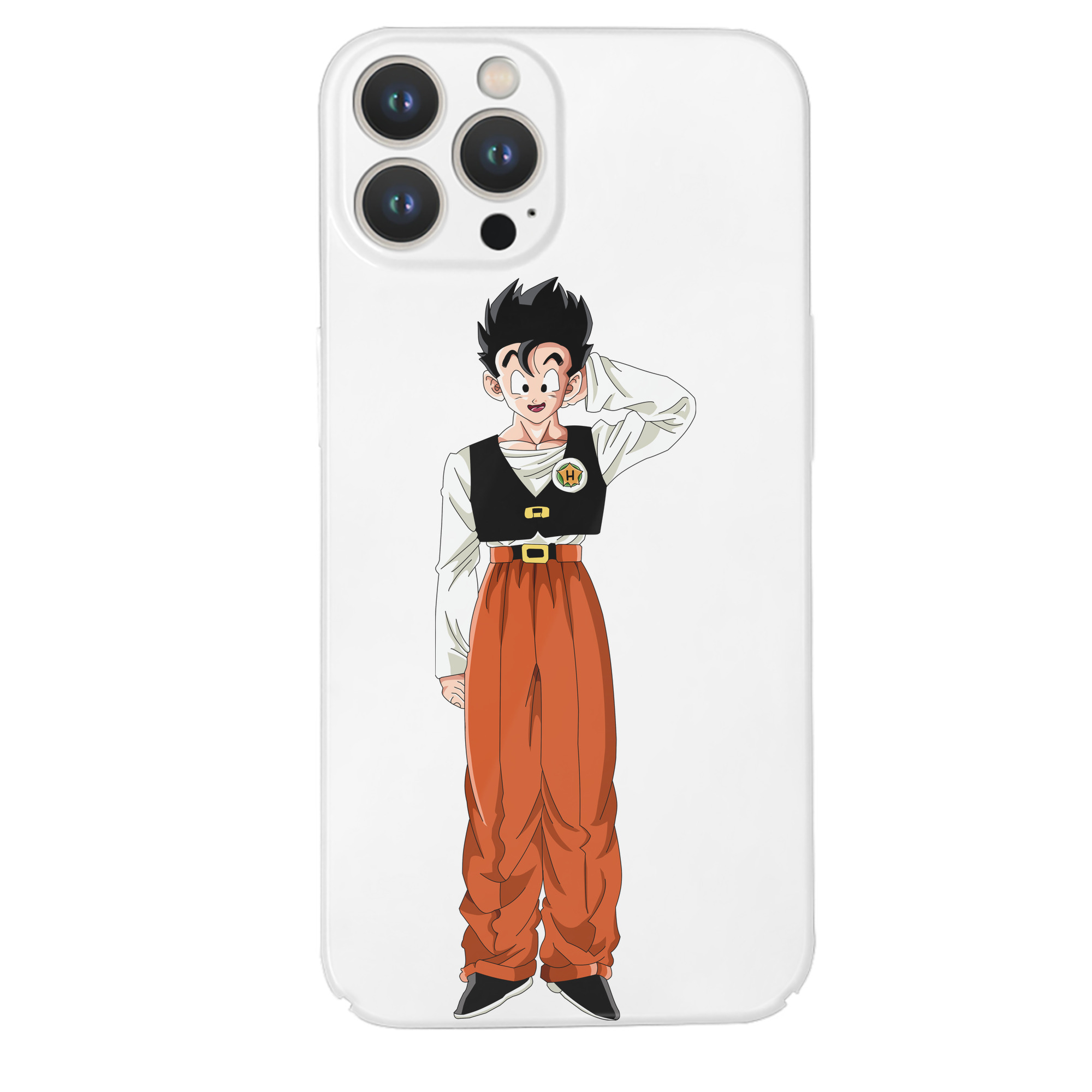 （画像用） ドラゴンボール 孫 悟飯（そんごはん）DRAGON BALL Son Gohan 【iPhone 14シリーズ対応】ハードケース
